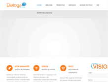 Tablet Screenshot of dialoga.com.br